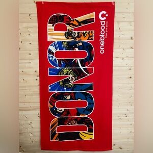 NEW One Blood Bath Beach Towel Marvel Characters DONOR Edition